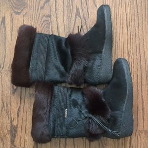 Tecnica Fur Boots Made in Italy